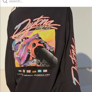 John Gault Daytona Beach long Sleeve T